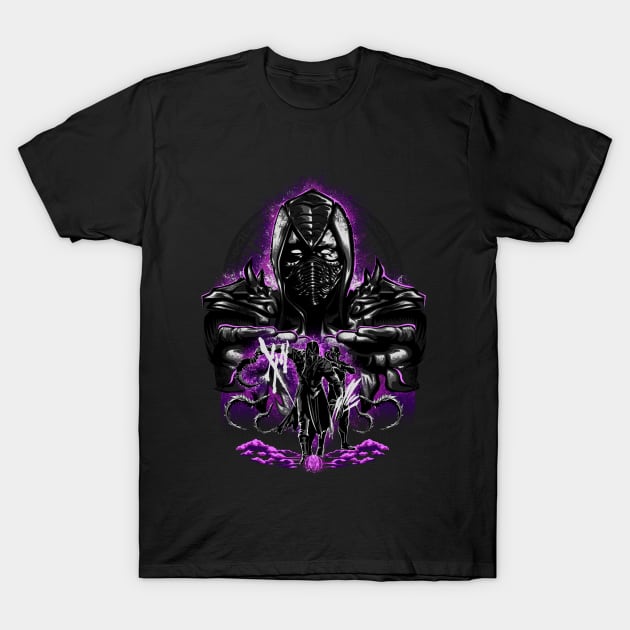 Attack of Noob-Saibot T-Shirt by HyperTwenty